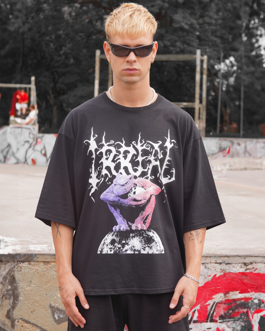 Remera Oversize boxy fit "Gargoyle" - Image 3