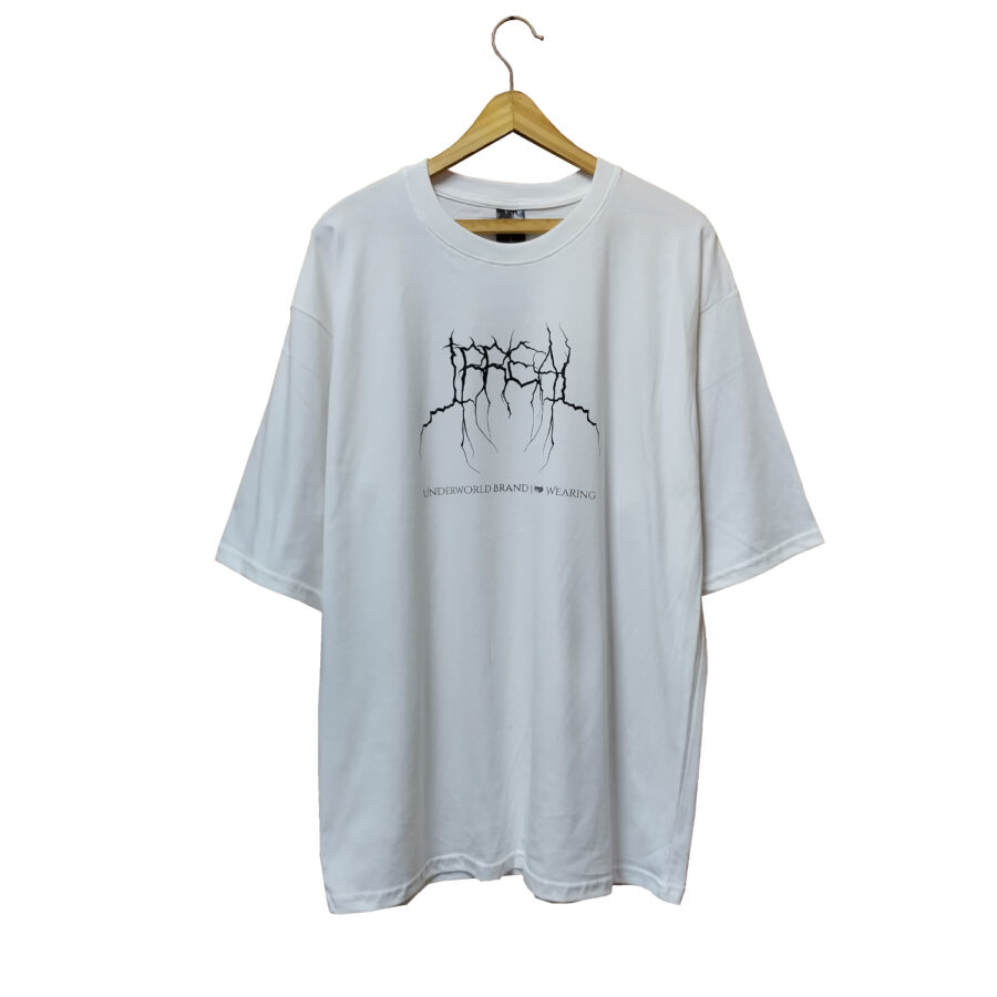 Remera oversize "Underworld" Blanco crudo - Image 4