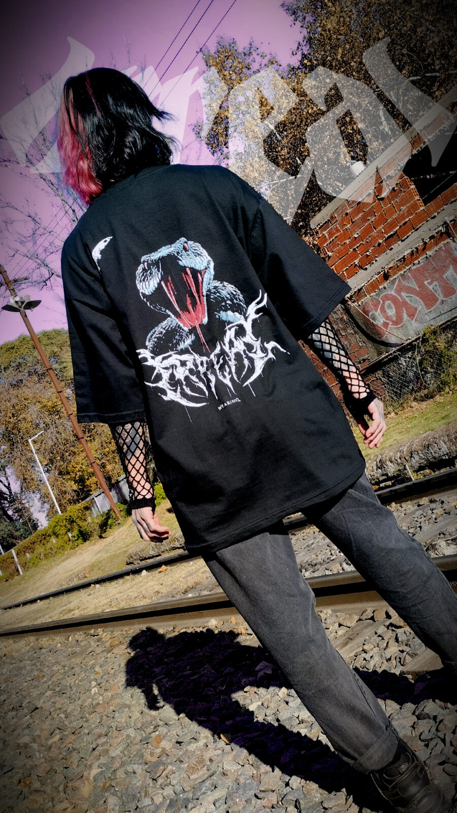 Remera Oversize "Venomwear" - Image 5