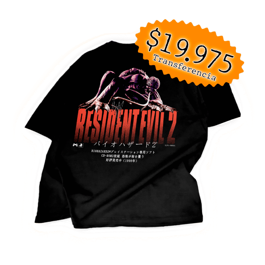 Remera Oversize "Resident Evil 2"