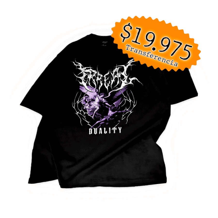 Remera Oversize "Duality"