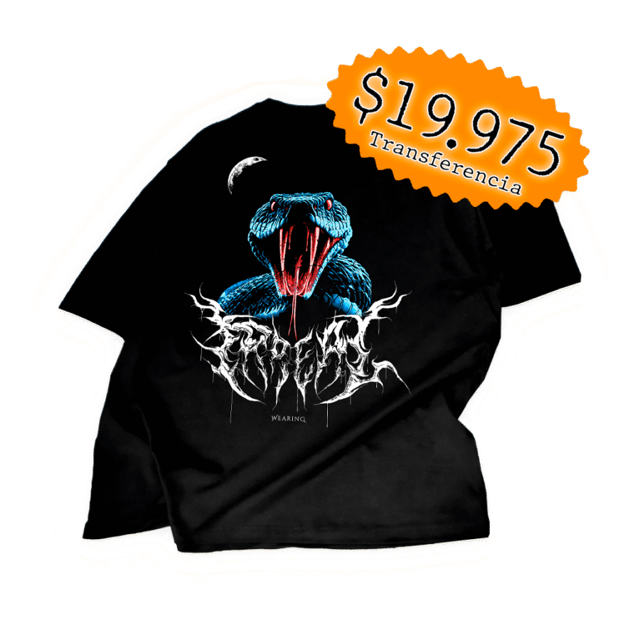 Remera Oversize "Venomwear"