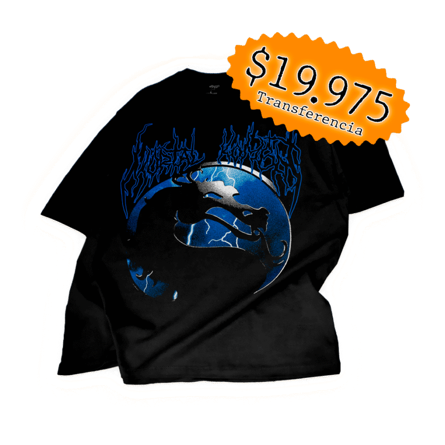 Remera Oversize "Mortal Kombat 2"