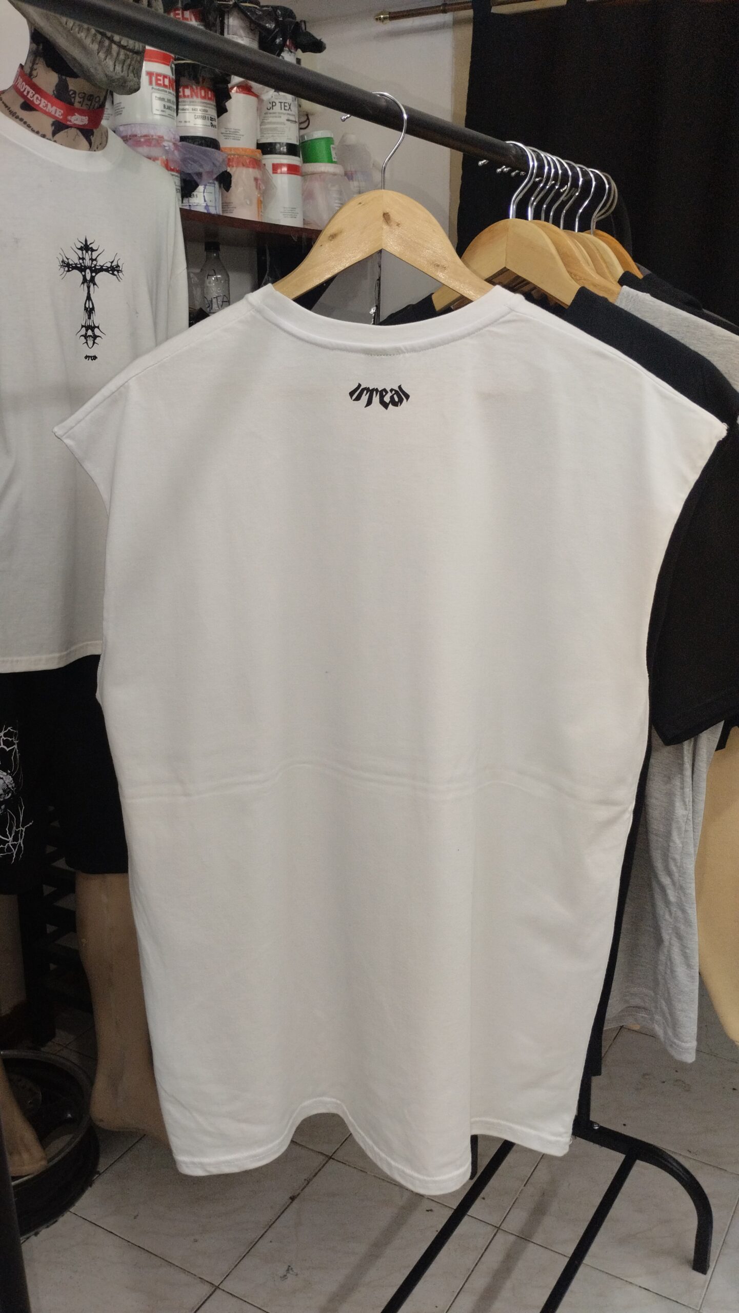 Sudadera Oversize "Sting" Blanco - Image 2